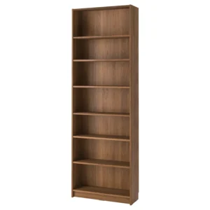 کتابخانه قهوه ای سایز ۸۰x۲۸x۲۳۷ ایکیا مدل BILLY