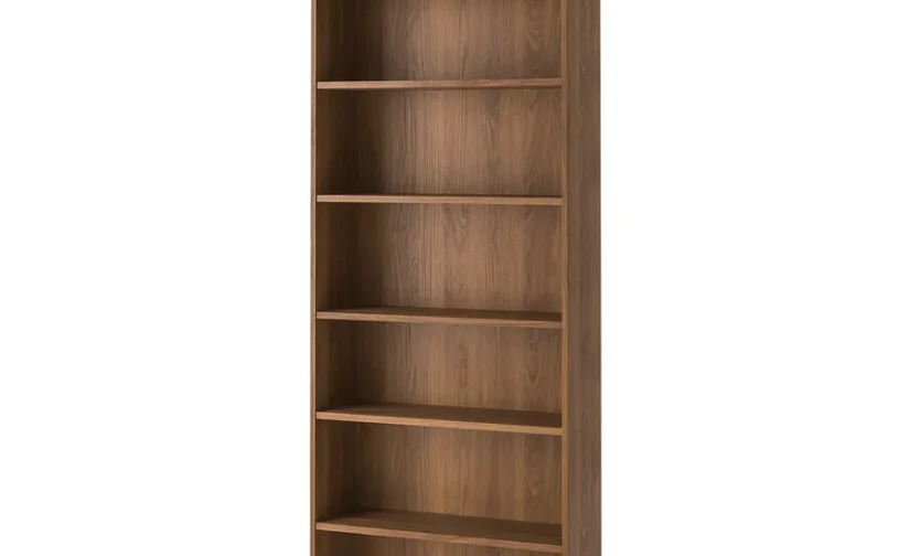 کتابخانه قهوه ای سایز ۸۰x۲۸x۲۳۷ ایکیا مدل BILLY