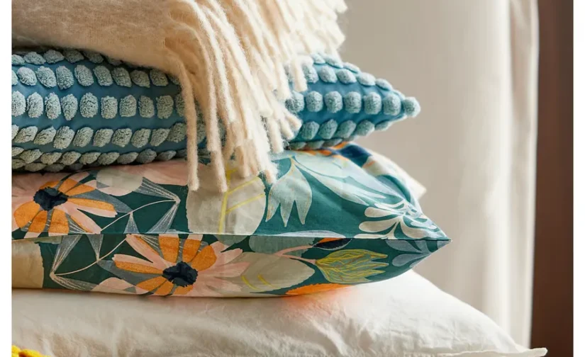 شال مبل سفید سایز ۱۳۰x۱۷۰ ایکیا مدل KLIPPOXEL