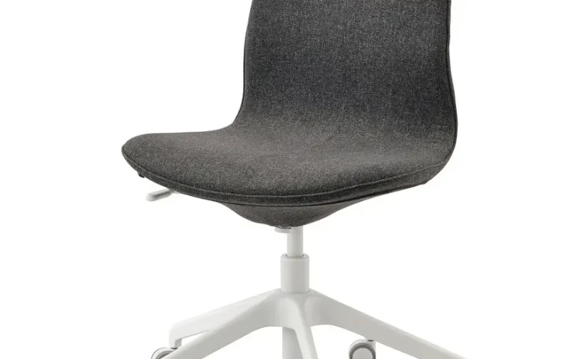 صندلی کنفرانس گونارد خاکستری تیره/سفید ایکیا مدل LÅNGFJÄLL