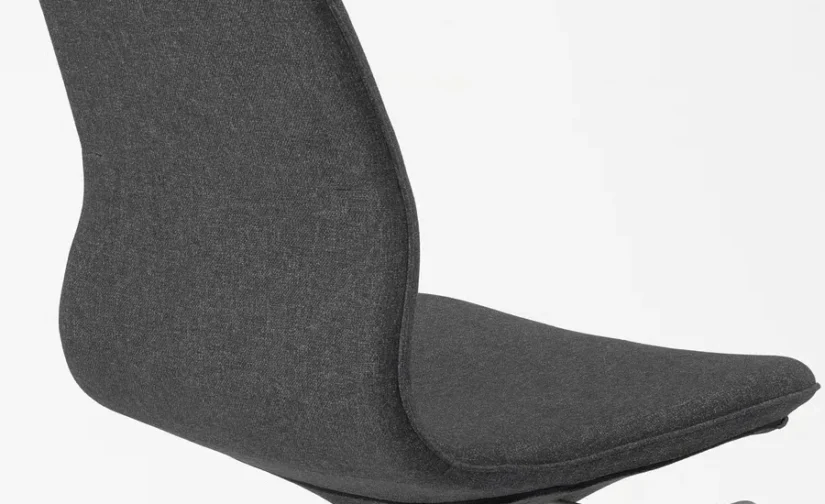 صندلی کنفرانس گونارد خاکستری تیره/سفید ایکیا مدل LÅNGFJÄLL