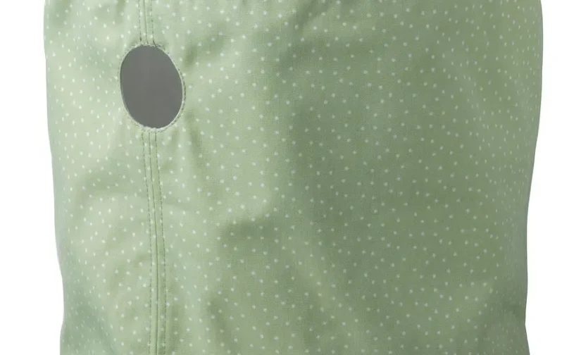 کیف نگهداری کودک سبز خال‌خالی/خاکستری روشن ایکیا مدل LEN