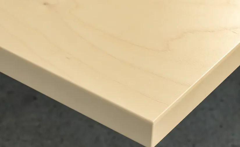 میز تحریر روکش چوب توس/مشکی سایز ۱۶۰x۸۰ ایکیا مدل MITTZON