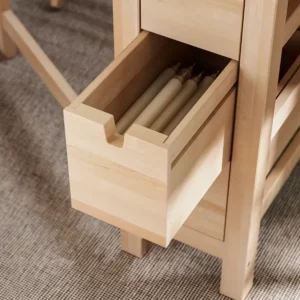 میز پایه بلند چوب توس سایز 26/89/152x80 ایکیا مدل NORDEN