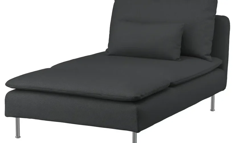 مبل راحتی رنگ خاکستری تیره ایکیا مدل SÖDERHAMN