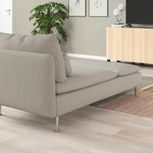 مبل راحتی رنگ بژ روشن Fridtuna ایکیا مدل SÖDERHAMN