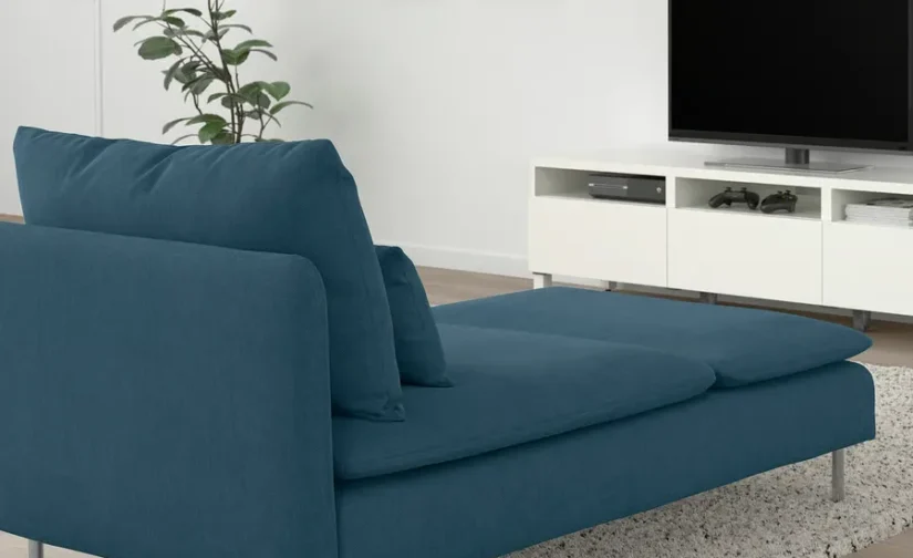 مبل راحتی رنگ آبی تالمیرا ایکیا مدل SÖDERHAMN