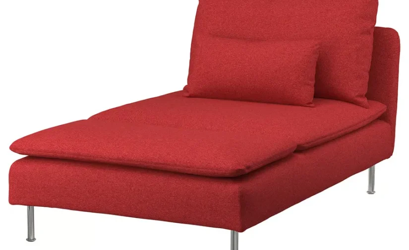 مبل راحتی رنگ قرمز تونروود Fridtuna ایکیا مدل SÖDERHAMN