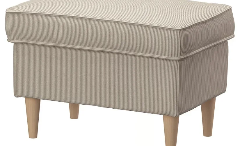 زیرپایی مبل بژ ایکیا مدل STRANDMON