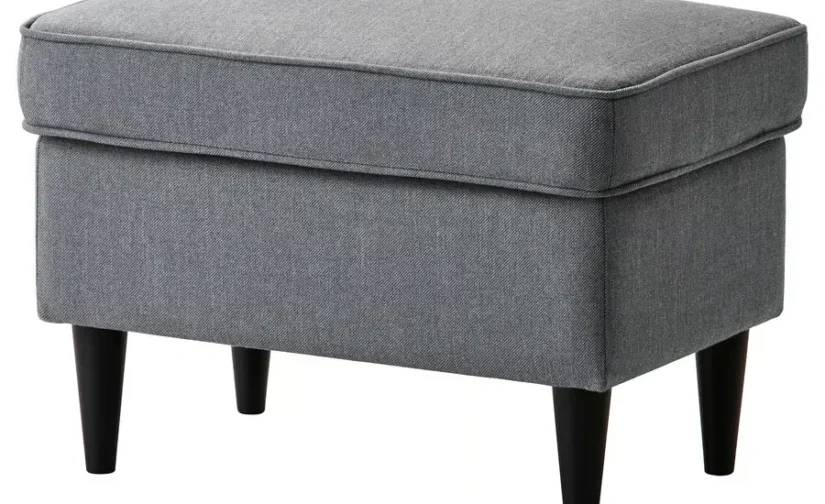 زیرپایی مبل خاکستری تیره ایکیا مدل STRANDMON