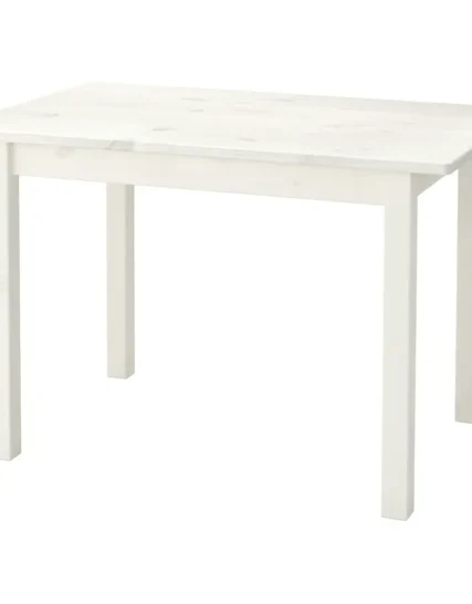 میز کودک سفید سایز ۷۶x۵۰ ایکیا مدل SUNDVIK