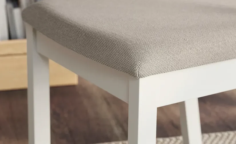 میز و ۴ صندلی سفید صدفی/سفید صدفی Fridtuna بژ روشن سایز ۱۵۰x۸۰ ایکیا مدل TONSTAD / TONSTAD