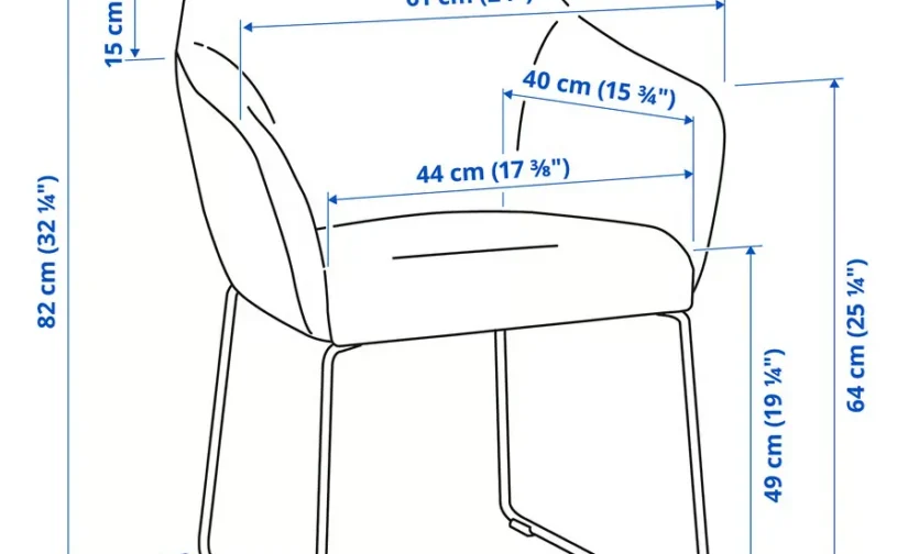 میز و ۴ صندلی سفید صدفی/سفید بژ سوخته سایز ۱۵۰x۸۰ ایکیا مدل TONSTAD / TOSSBERG