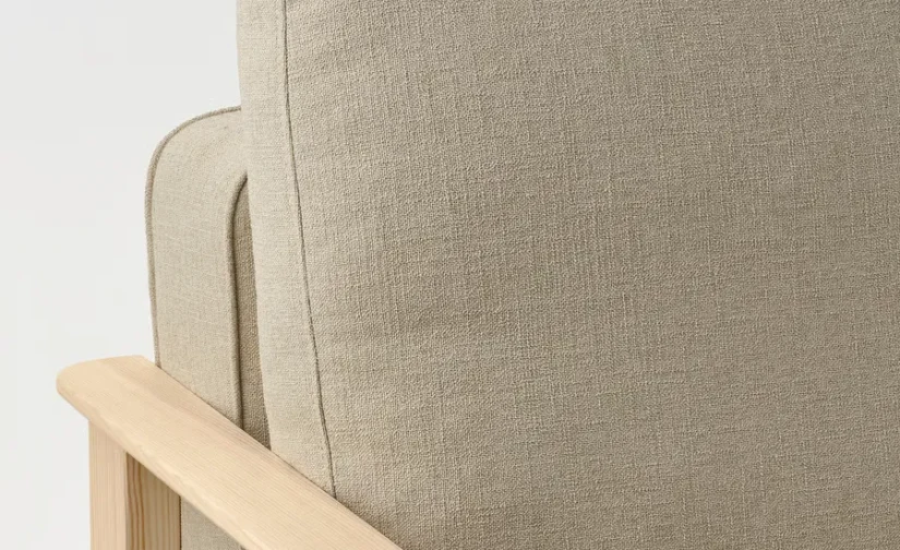 مبل راحتی-تخت‌خواب‌شو بژ/کاج ناگن ایکیا مدل TORNSBORG