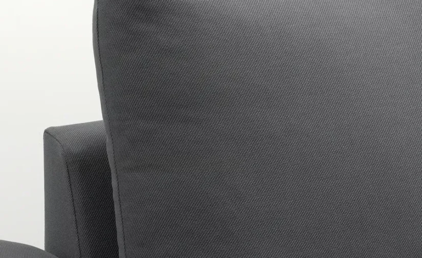 مبل تختخواب شو دو نفره با دسته‌های پهن / خاکستری هالرپ ایکیا مدل VIMLE