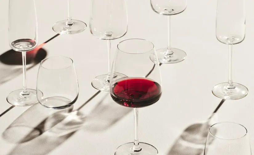 لیوان شیشه ای شفاف 420 سی سی ایکیا مدل DYRGRIP