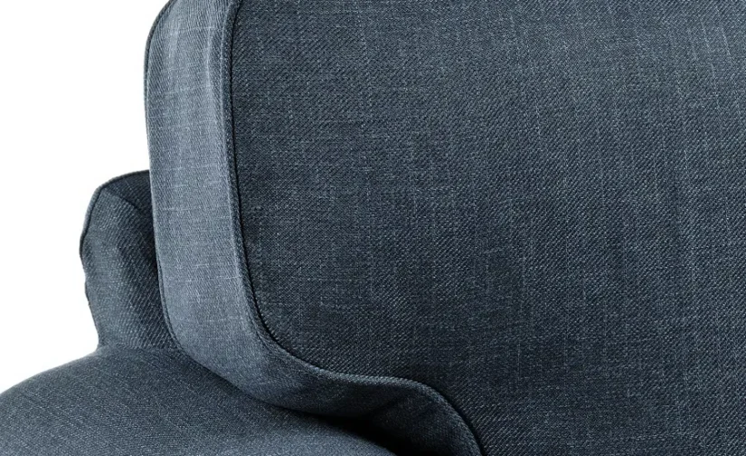 مبل راحتی سه نفره به همراه کاناپه راحتی کیلاندا آبی تیره ایکیا مدل EKTORP