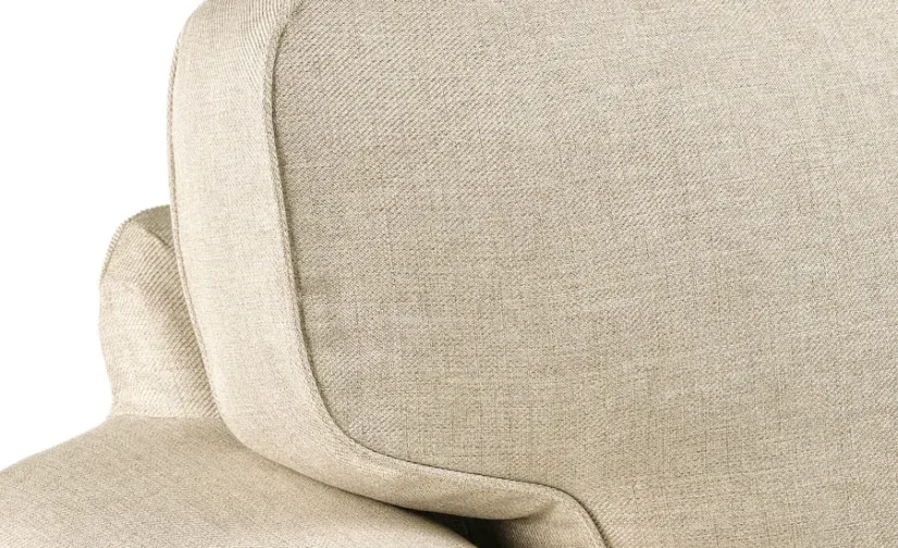 مبل راحتی سه نفره به همراه کاناپه راحتی کیلاندا بژ روشن ایکیا مدل EKTORP