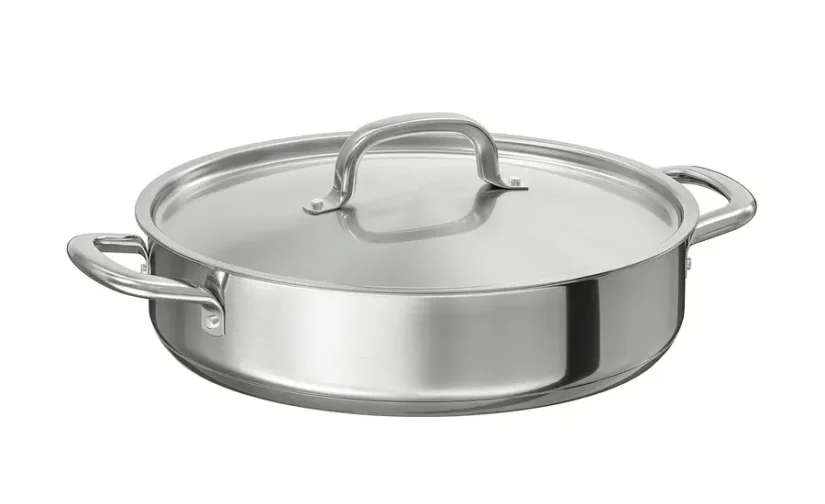 ماهیتابه استیل ضد زنگ سایز 28 ایکیا مدل IKEA 365+