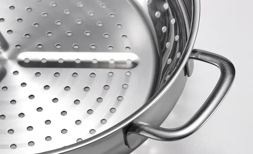 بخارپز استیل ضد زنگ سایز 30 ایکیا مدل KLOCKREN