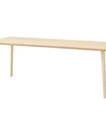 میز روکش خاکستر سایز ۲۰۰x۷۸ ایکیا مدل LISABO