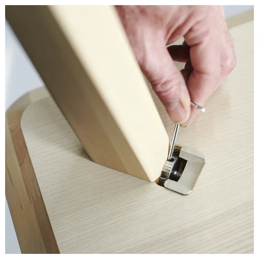 میز روکش خاکستر سایز ۲۰۰x۷۸ ایکیا مدل LISABO