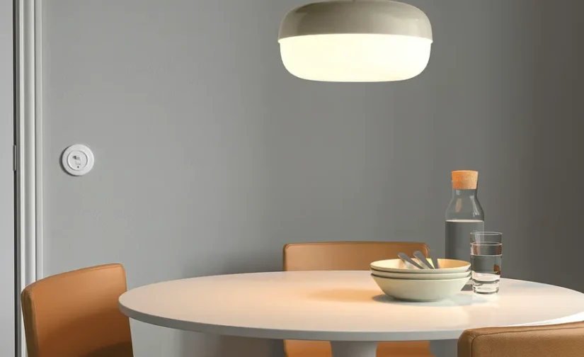 لوستر بژ سایز ۳۷ ایکیا مدل BLÅSVERK