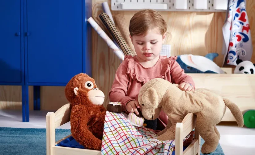 عروسک میمون پانچ ایکیا مدل DJUNGELSKOG