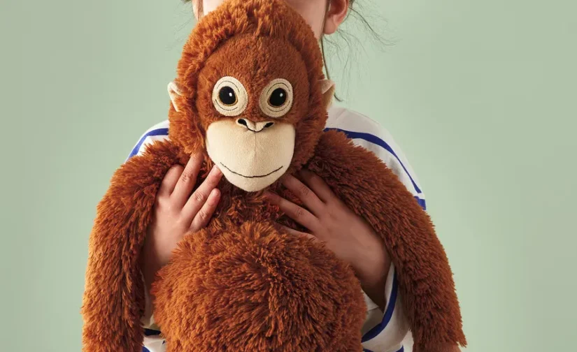 عروسک میمون پانچ ایکیا مدل DJUNGELSKOG