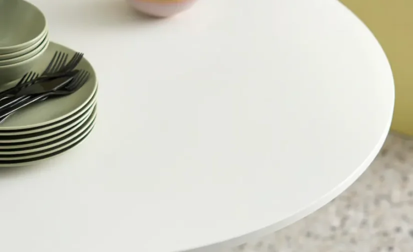 میز سفید سایز ۱۰۳ ایکیا مدل DOCKSTA