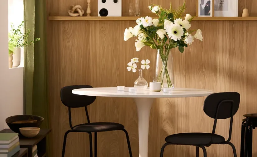 میز سفید سایز ۱۰۳ ایکیا مدل DOCKSTA