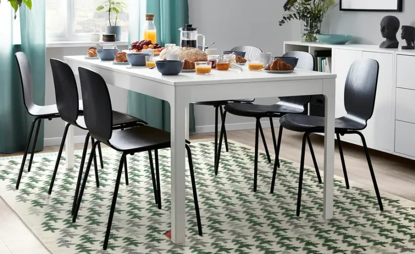 فرش چند رنگ سایز ۲۰۰x۳۰۰ ایکیا مدل DVÄRGGRÄS