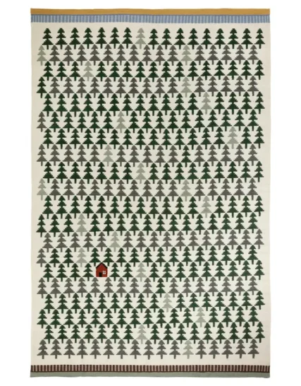 فرش چند رنگ سایز ۲۰۰x۳۰۰ ایکیا مدل DVÄRGGRÄS