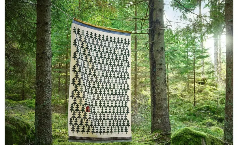 فرش چند رنگ سایز ۲۰۰x۳۰۰ ایکیا مدل DVÄRGGRÄS