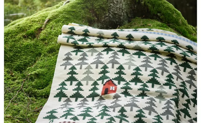 فرش چند رنگ سایز ۲۰۰x۳۰۰ ایکیا مدل DVÄRGGRÄS