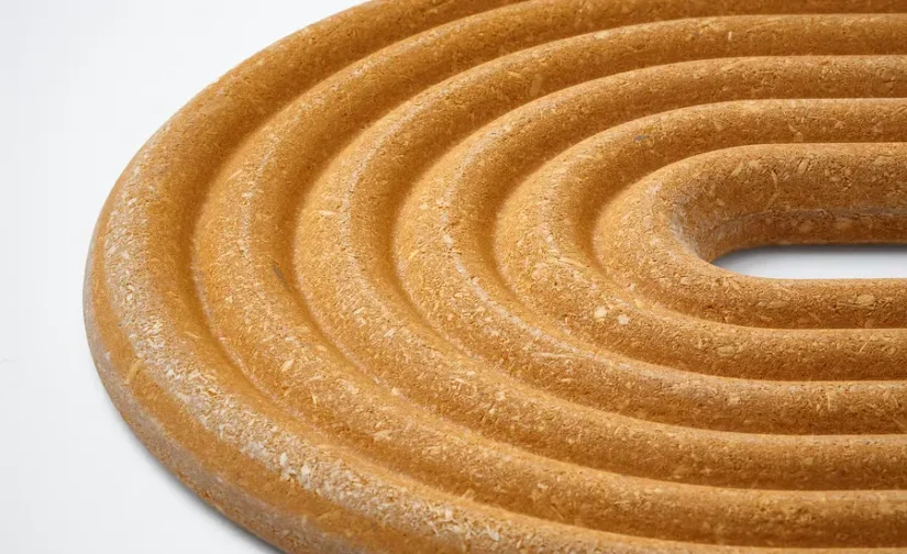 پایه قابلمه ست ۲ عددی بیضی/قرمز قهوهای روشن سایز ۲۶x۱۶ ایکیا مدل ELDSTJÄRT