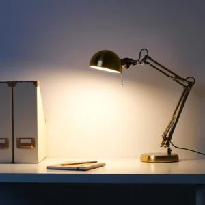 چراغ کار رنگ برنجی ایکیا مدل FORSÅ