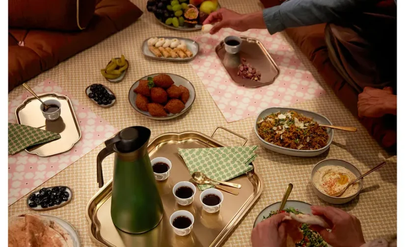 ست 6 عددی بشقاب کناری مینی/طلایی رنگ ایکیا مدل GOKVÄLLÅ