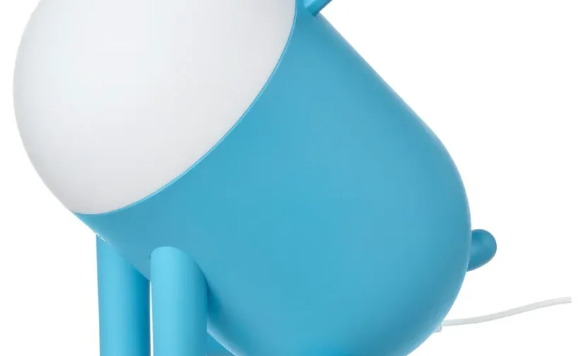چراغ رومیزی کودک LED قابل تنظیم نور/آبی سگی ایکیا مدل GREJSIMOJS