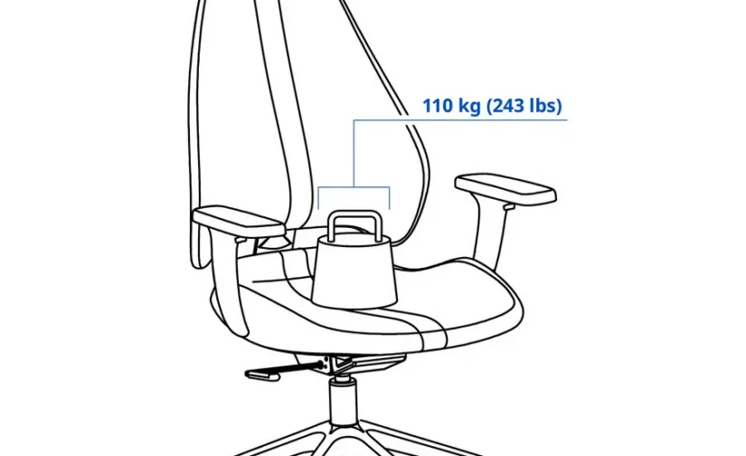 صندلی بازی بژ ایکیا مدل GRUPPSPEL