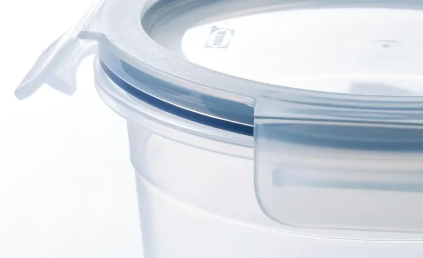 ظرف غذا با درب گرد/پلاستیکی سایز 750 میلیلیتر ایکیا مدل IKEA 365+