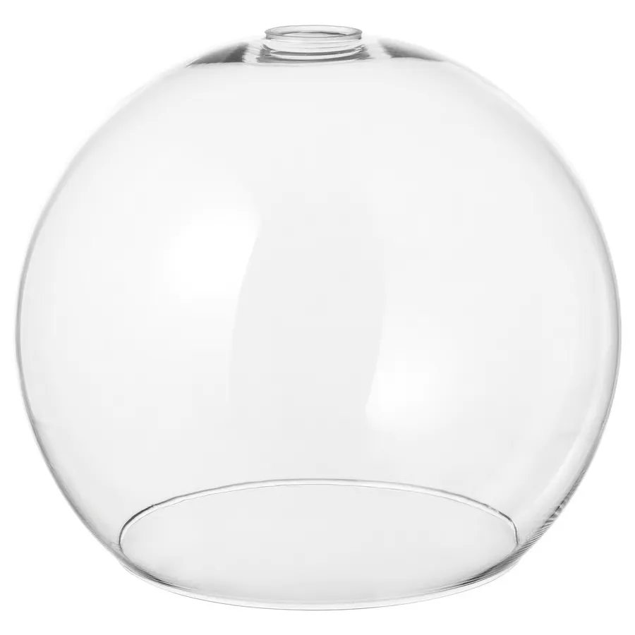 لوستر شیشه شفاف/روکش نیکل ایکیا مدل JAKOBSBYN / JÄLLBY