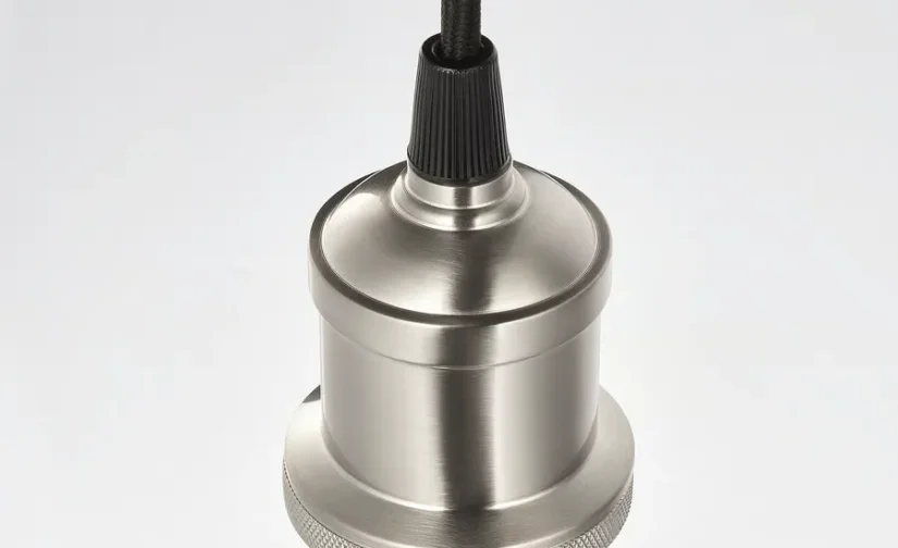 لوستر شیشه شفاف/روکش نیکل ایکیا مدل JAKOBSBYN / JÄLLBY