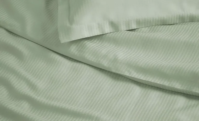 روتختی و ۲ روبالشی خاکستری روشن-سبز سایز ۲۴۰x۲۲۰/۵۰x۸۰ ایکیا مدل LÄKEVÄNDEROT