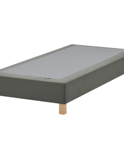 تشک چاک دار پایه دار / خاکستری تیره سایز 90x200 ایکیا مدل LYNGÖR