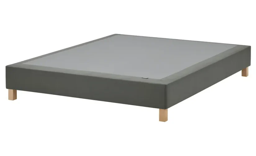 تشک چاک دار با پایه خاکستری تیره سایز 160x200 ایکیا مدل LYNGÖR