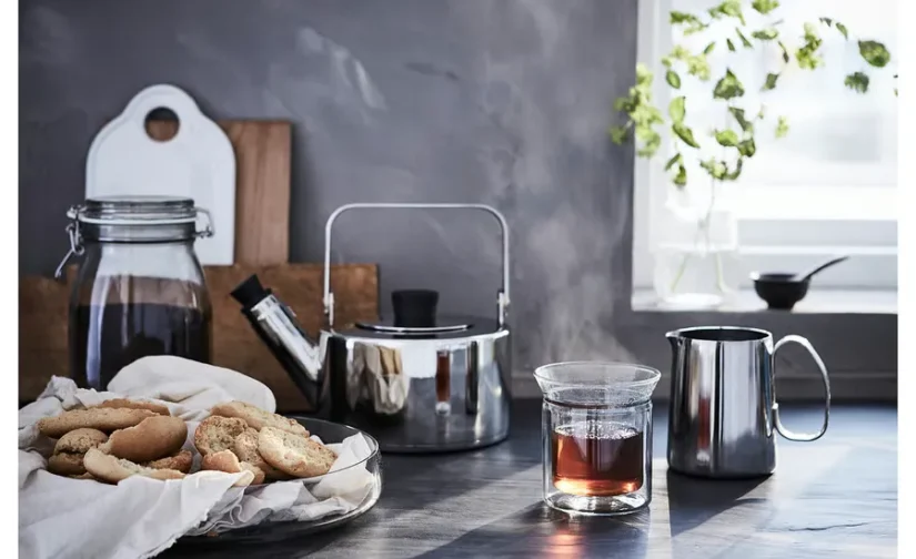 پارچ کف ساز شیر استیل ضد زنگ 0.5 لیتر ایکیا مدل MÅTTLIG