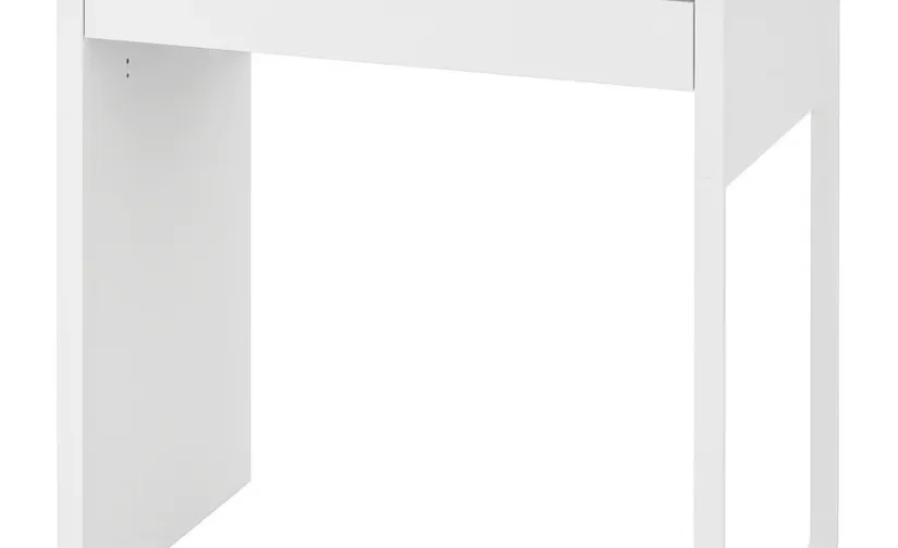 میز و صندلی سفید/فیروزه‌ای ایکیا مدل MICKE / DAGNAR