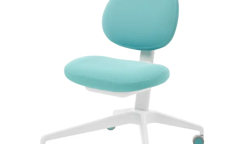 میز و صندلی سفید/فیروزه‌ای ایکیا مدل MICKE / DAGNAR