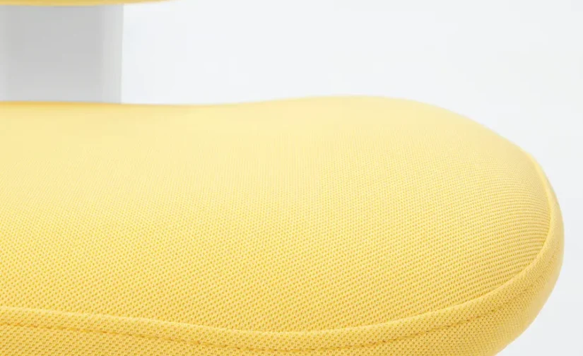 میز و صندلی سفید/زرد ایکیا مدل MICKE / DAGNAR